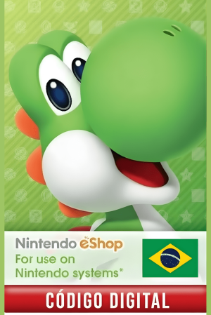 Cartão Presente Nintendo eShop - Código Digital Brasil
