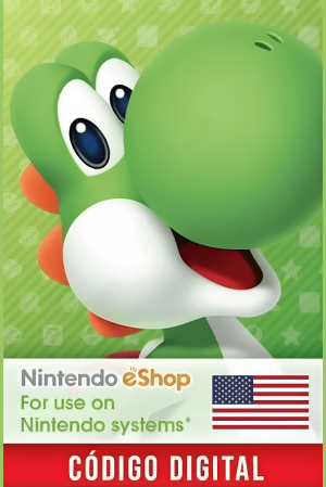 Gift Card Nintendo eShop - Cartão Presente Switch USA