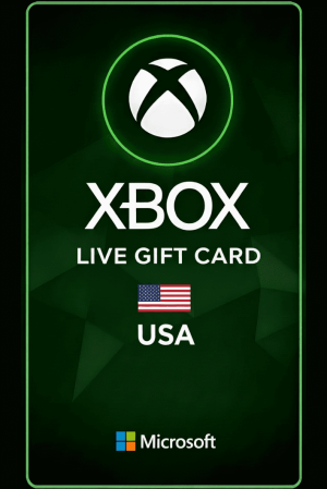 Gift Card Xbox – Cartão Presente Digital 25 Dígitos USA
