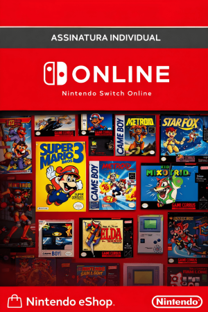 Nintendo Switch Online - Código Digital Oficial BR